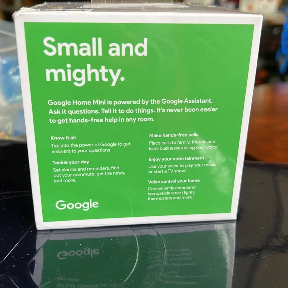 Brand new Google Home Mini